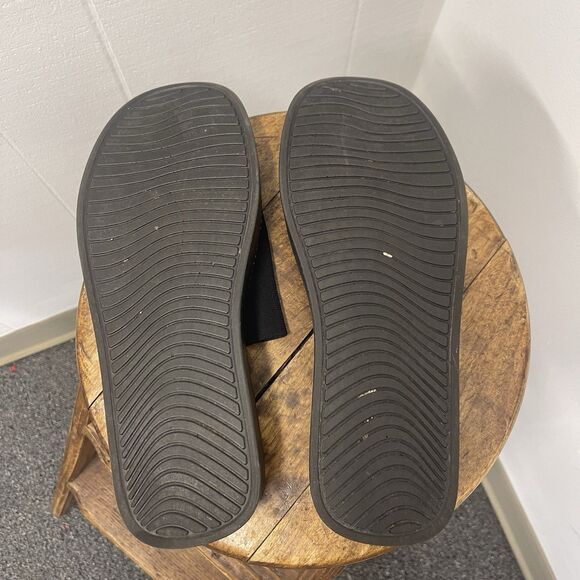 Steve Madden Y2K Vintage Black Chunky Slinky Platform Sandals Slide US 8.5 - Picture 7 of 8